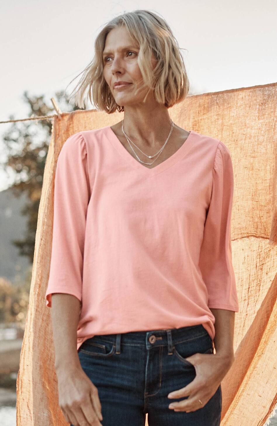 Soft & Light Knit Top