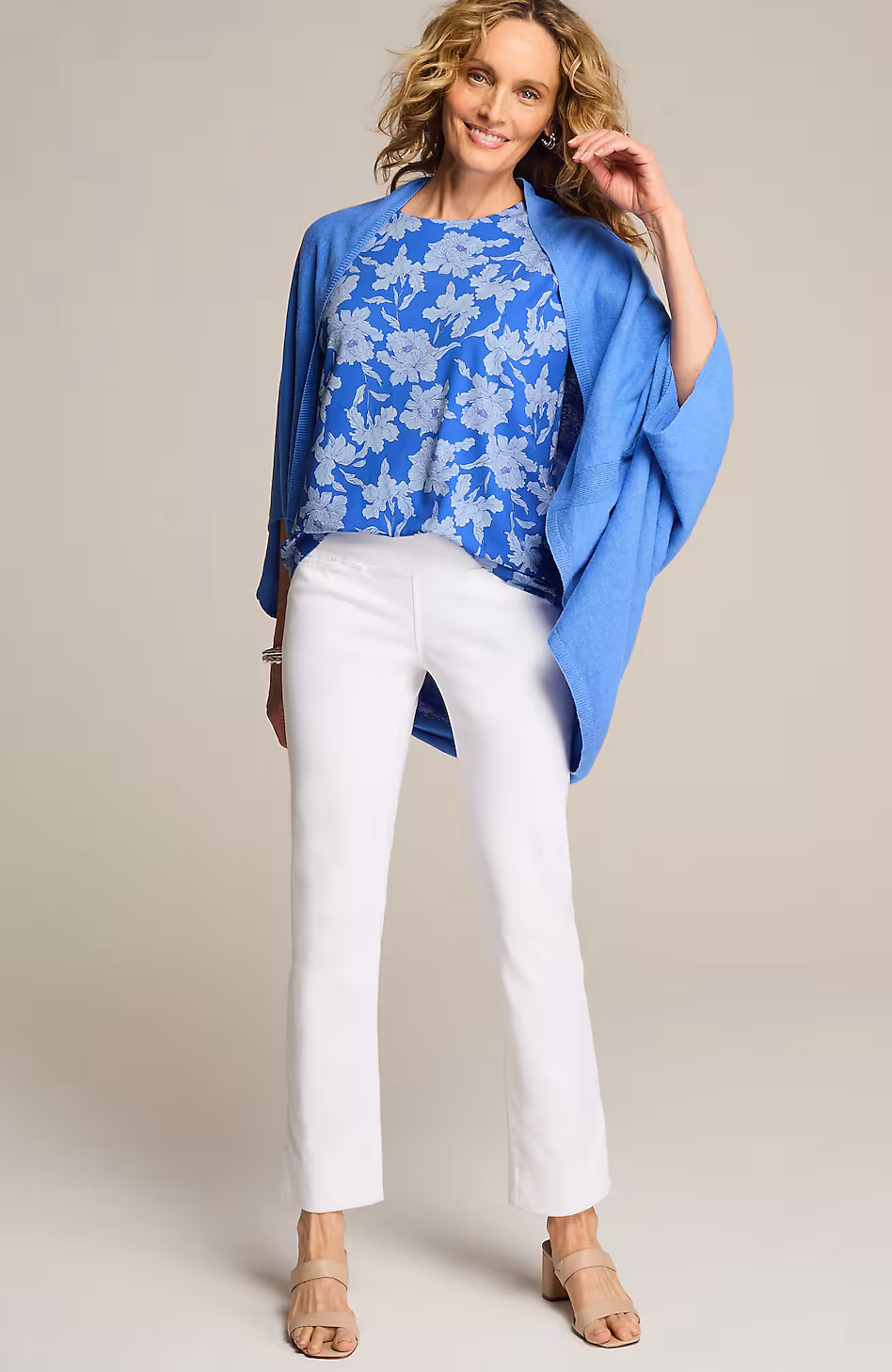 Wearever Easy Cap-Sleeve Tee