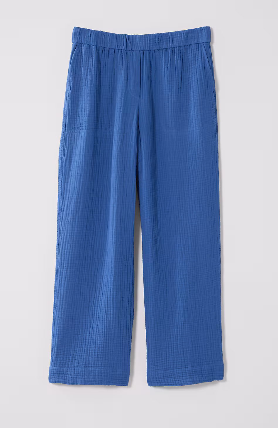 Cotton-Gauze Pull-On Crops