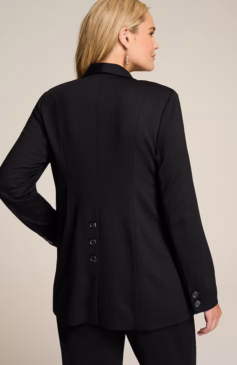 Wearever Polished-Knit Blazer