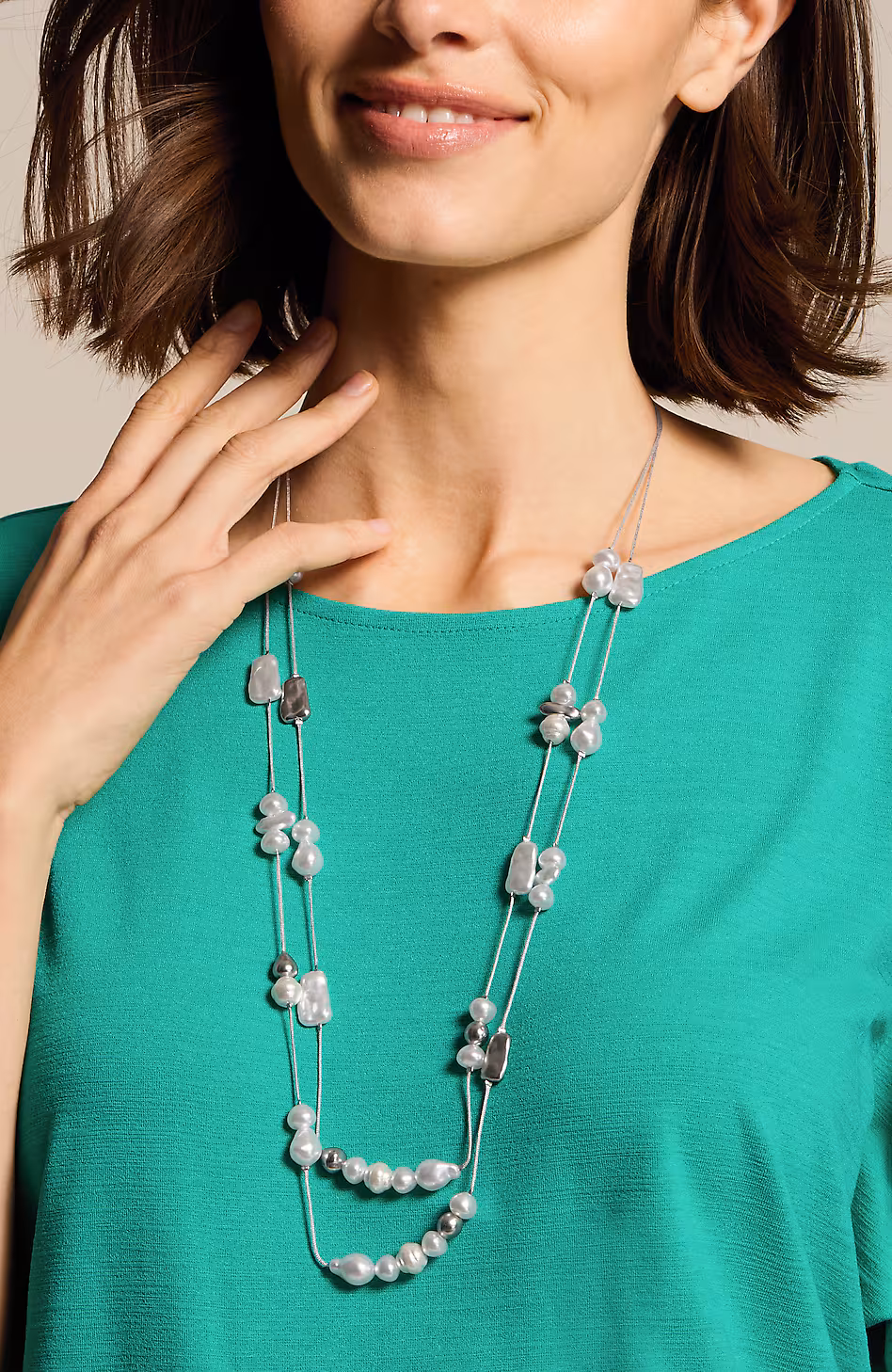 Simple Serenity Station Necklace