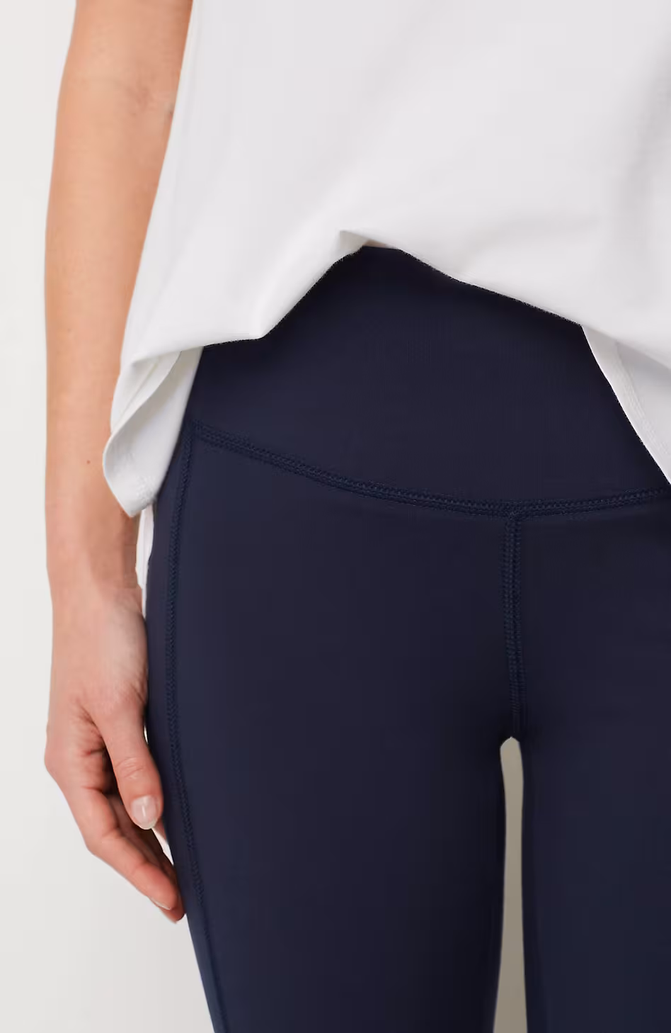 Fit Performance 7/8 Curved-Seam Leggings