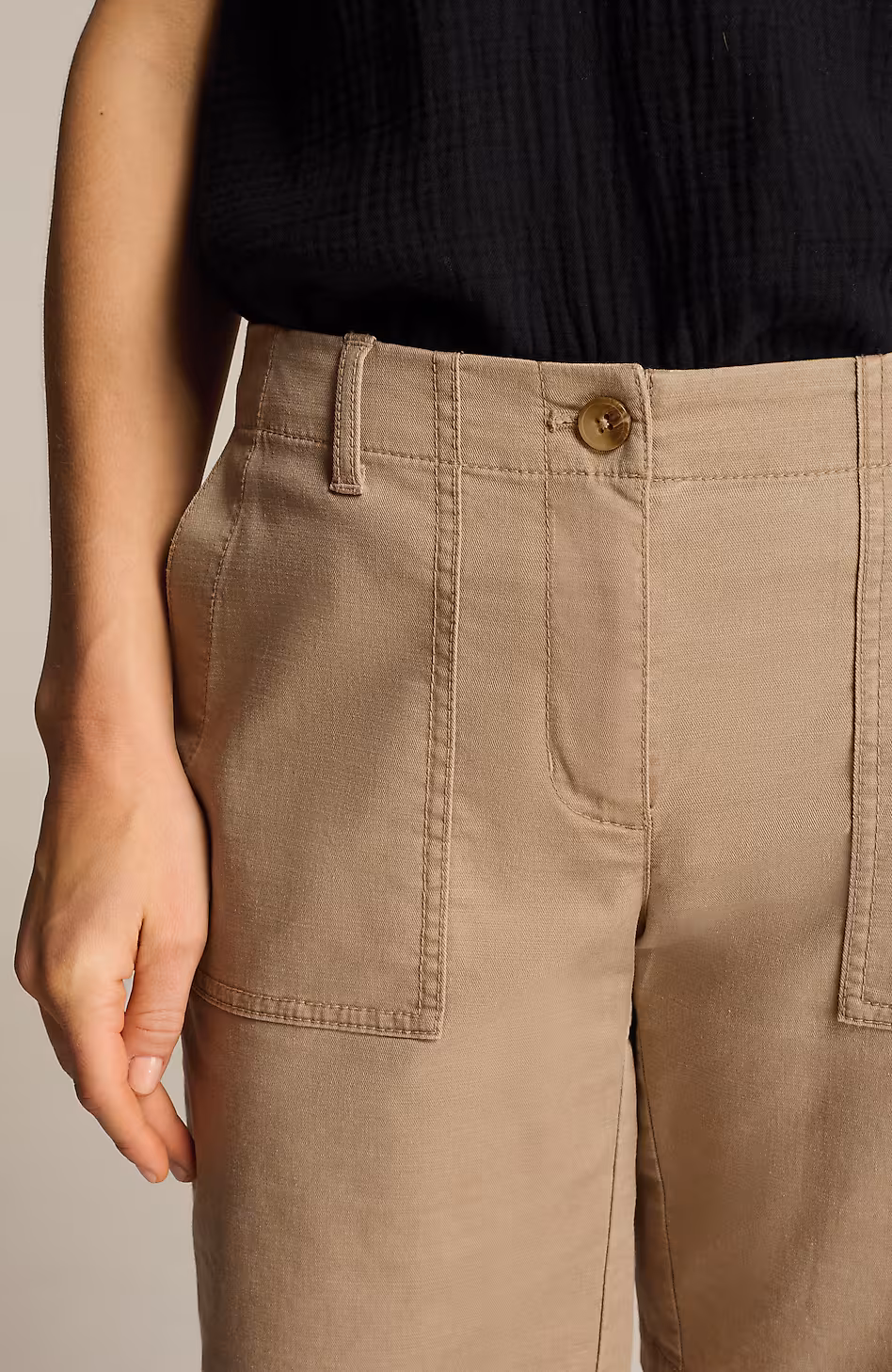 Chino Patch-Pocket Shorts
