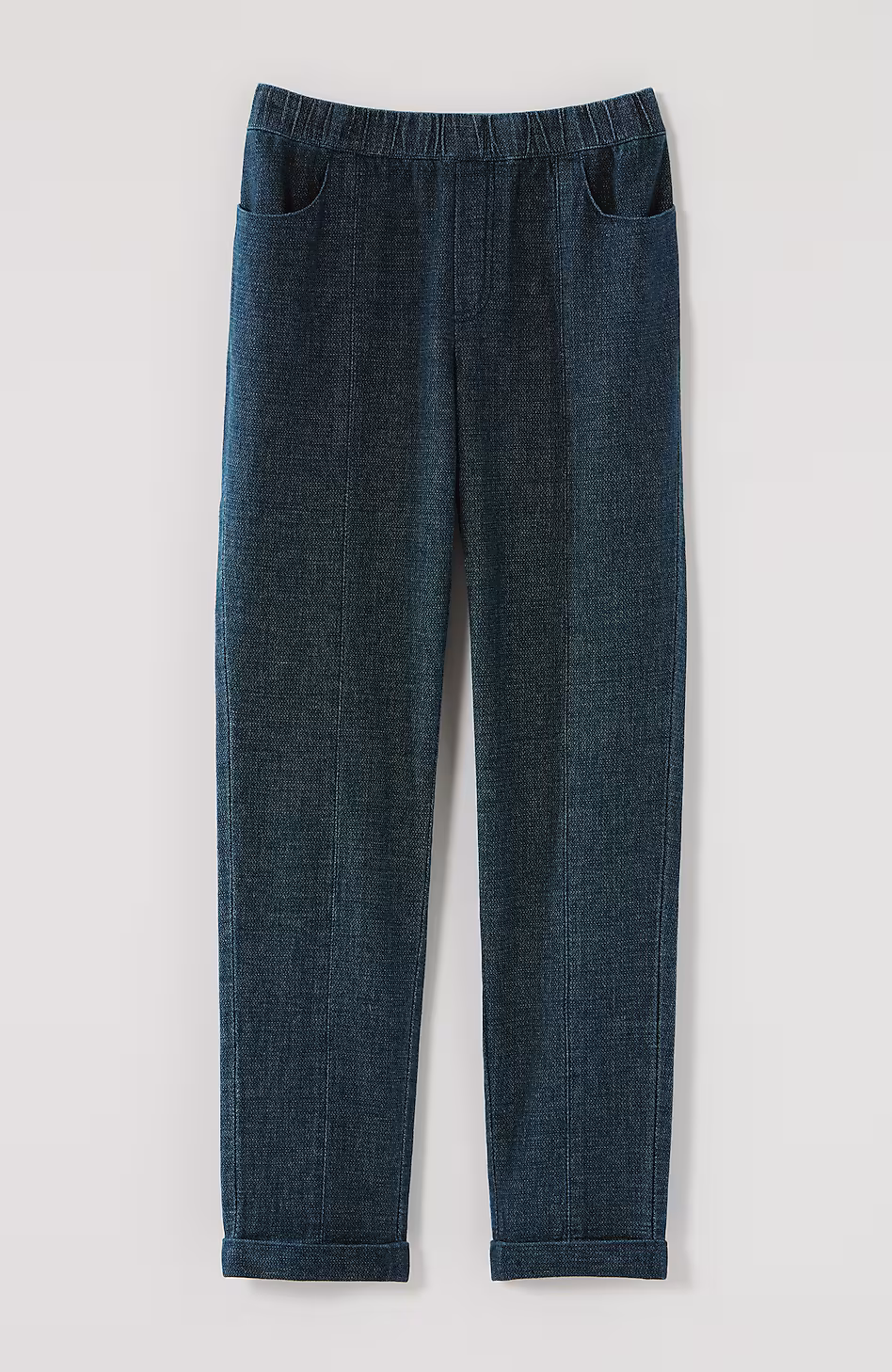 Pure Jill Indigo Cuffed Pants