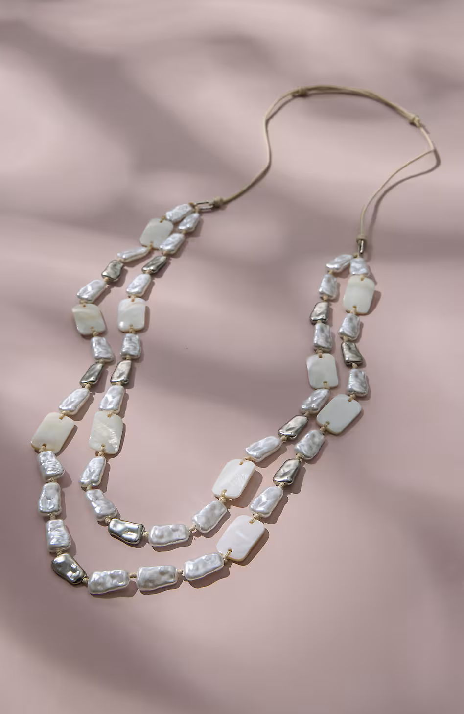 Blissful Harmony Double-Strand Necklace