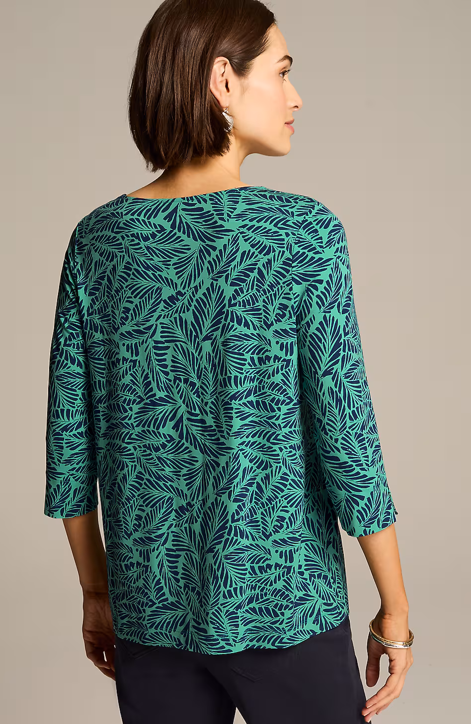 Wearever Ballet-Sleeve Crew-Neck Top