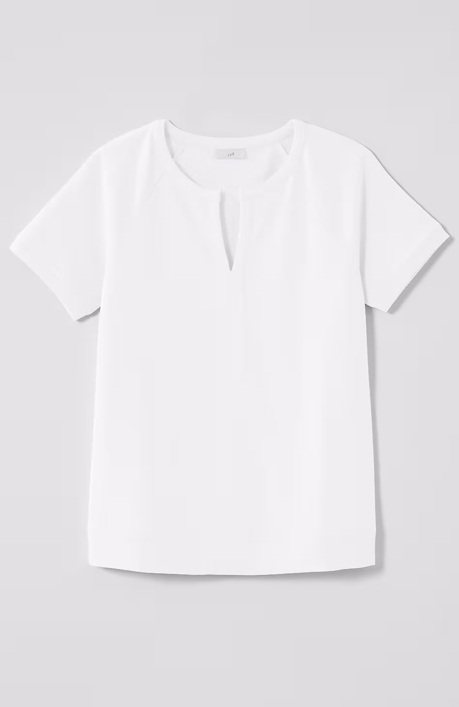 French Terry Short-Sleeve Pullover