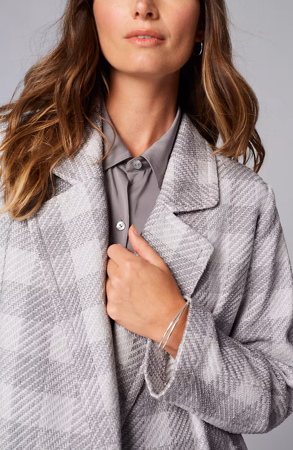 Chenille A-Line Jacket