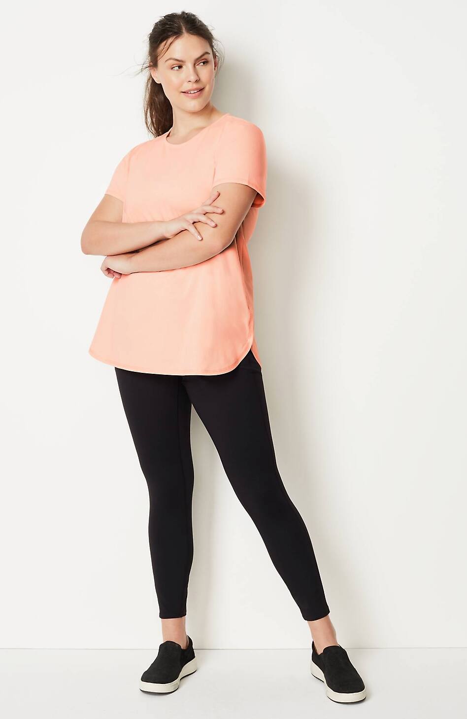 Fit Progress Shirttail Tee