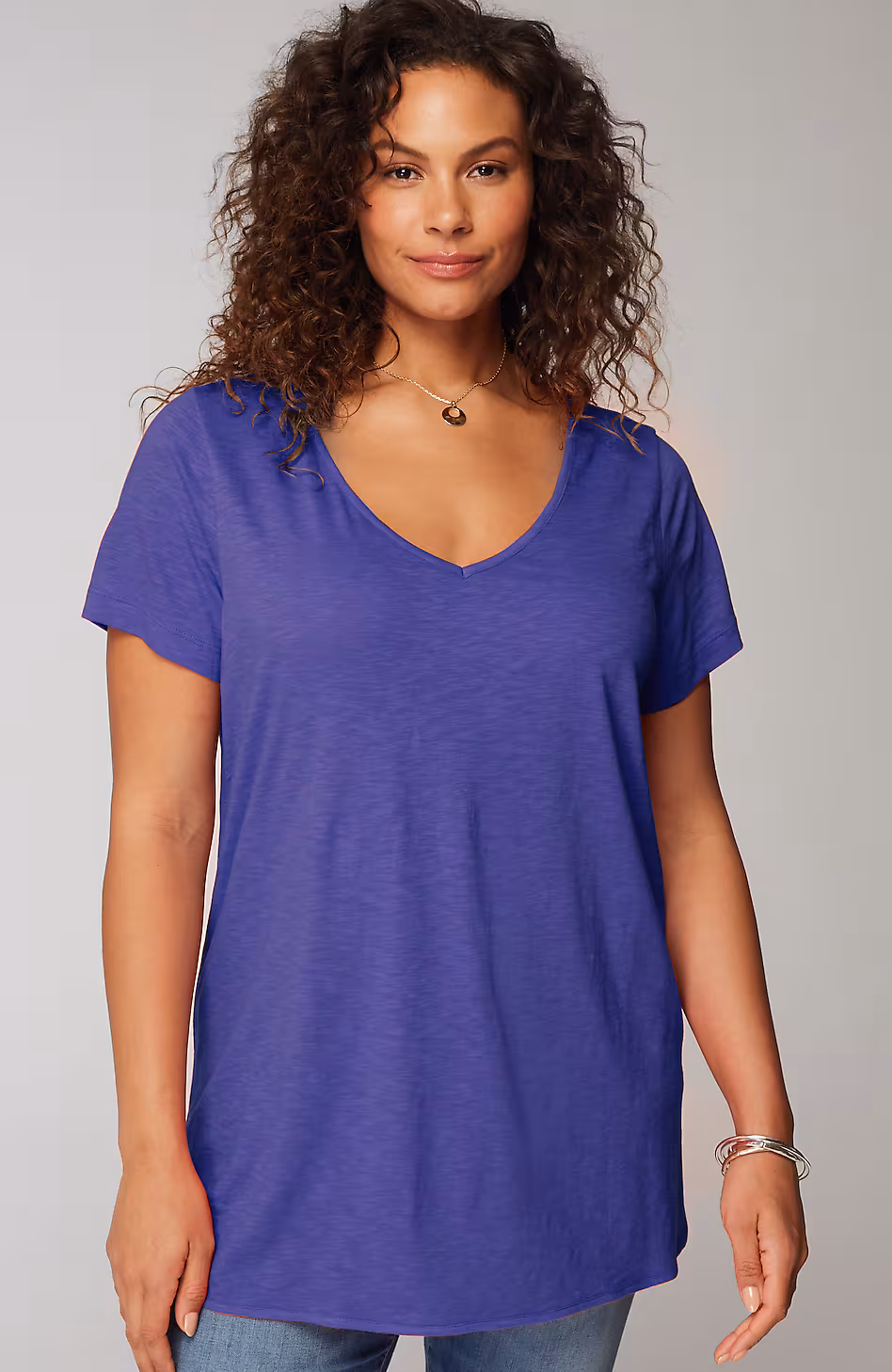 Cotton And Tencel™ Modal Shirttail Tunic